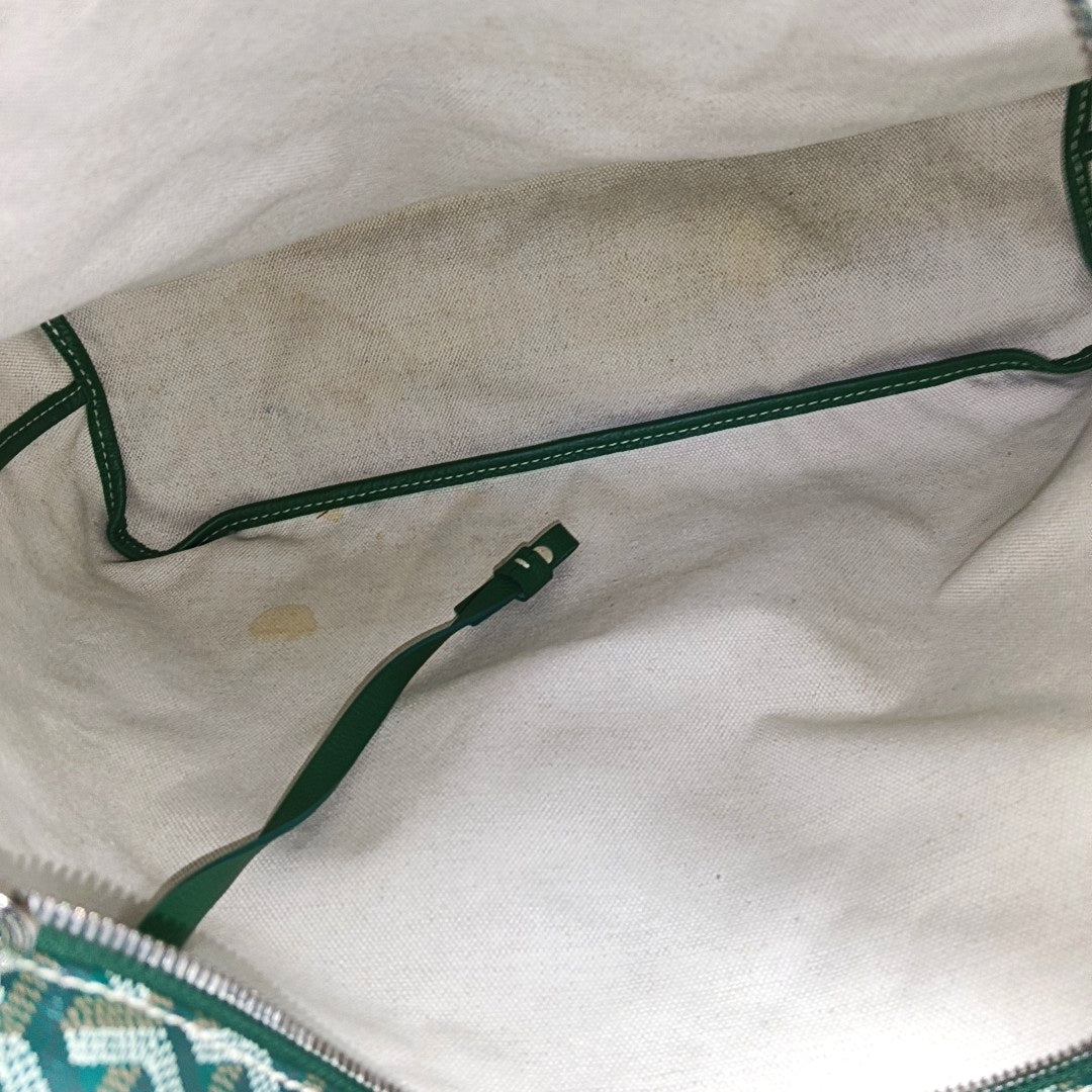 Hobo Coated Canvas Green