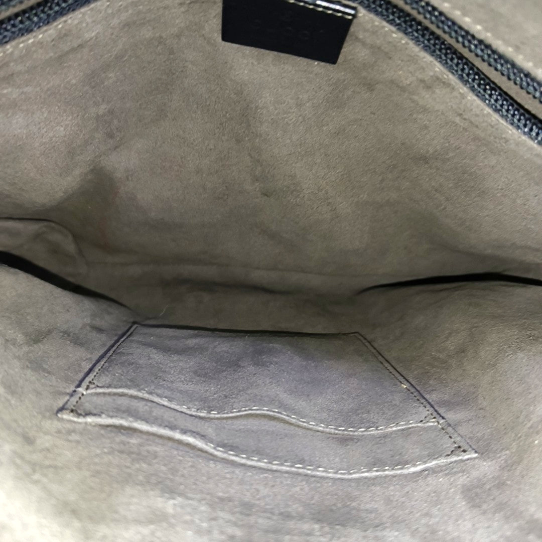 Signature Monogram Calfskin Black