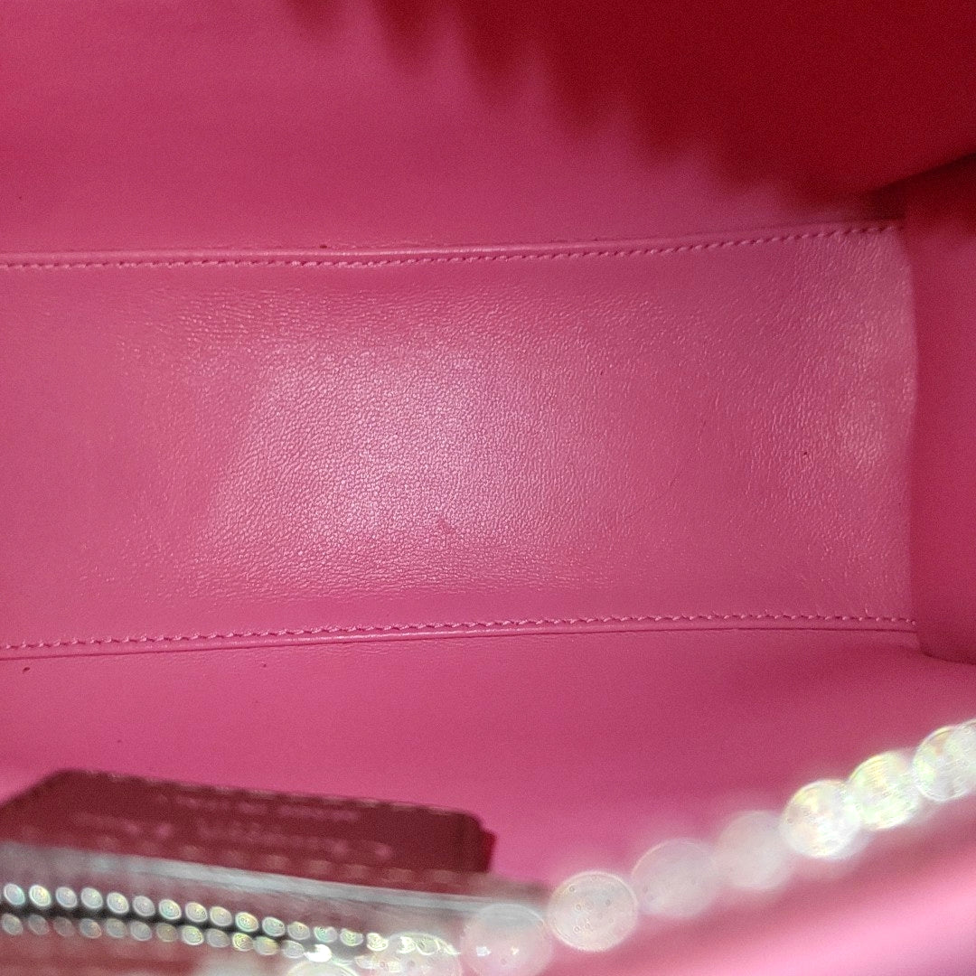 Lady Dior Medium Cannage Lambskin Pink