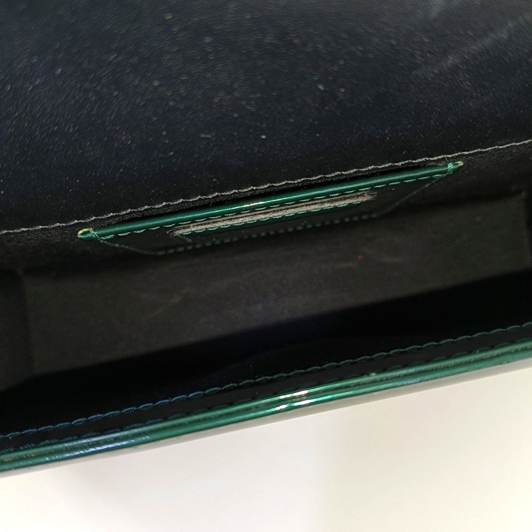 SERPENTI FOREVER Small Patent Leather Green