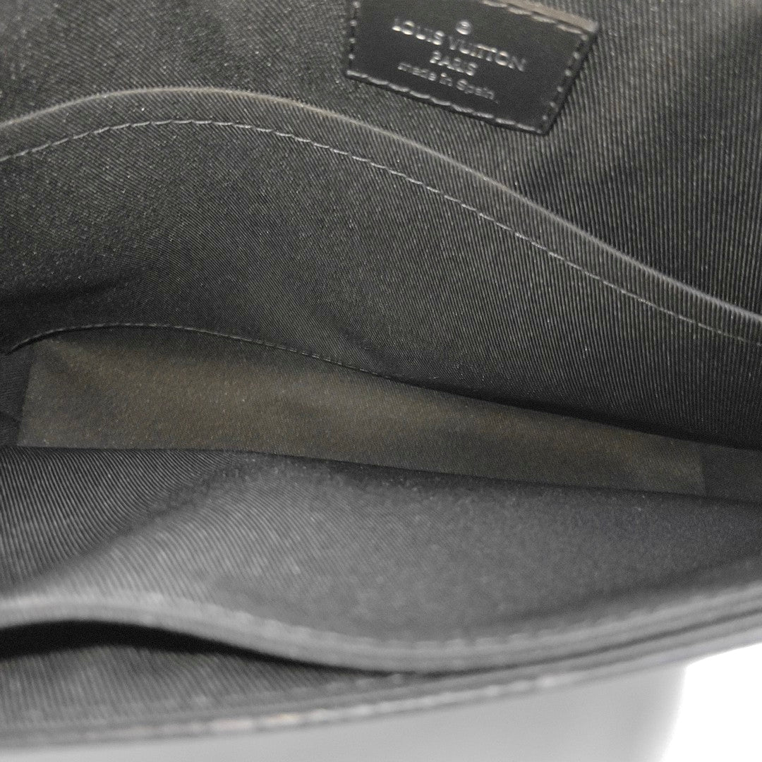 DISTRICT PM Monogram Coated Canvas Gray