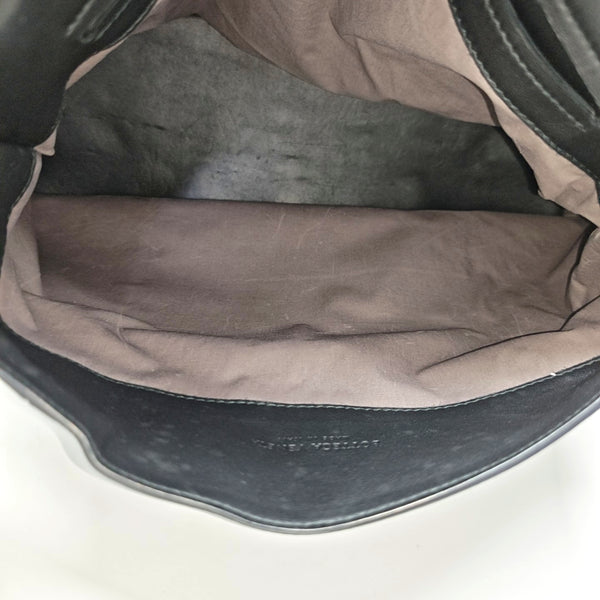 Calfskin Shoulder Bag Black
