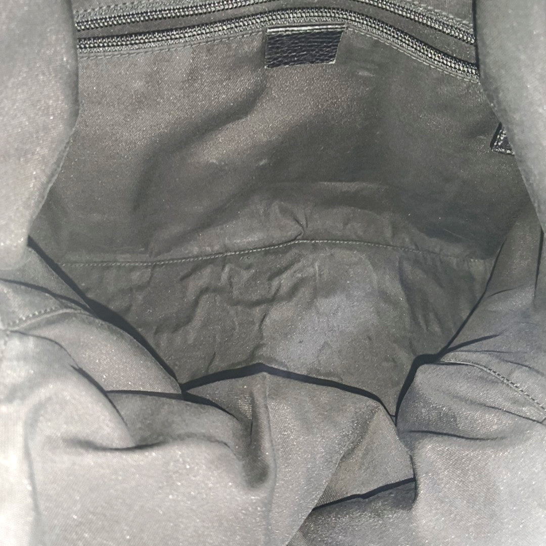 Monogram Canvas Backpack Black