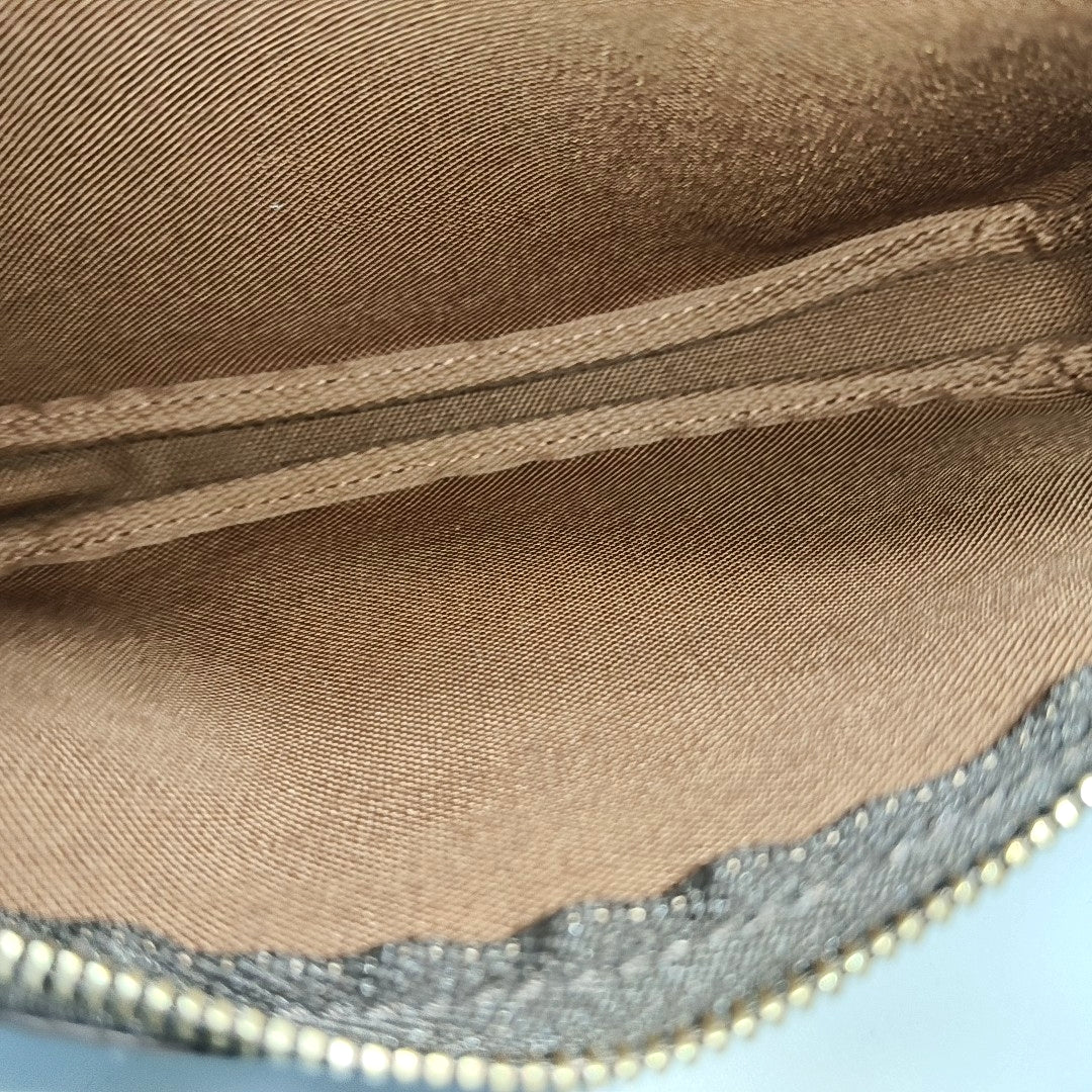 ACCESSOIRES Mini Monogram Coated Canvas Brown