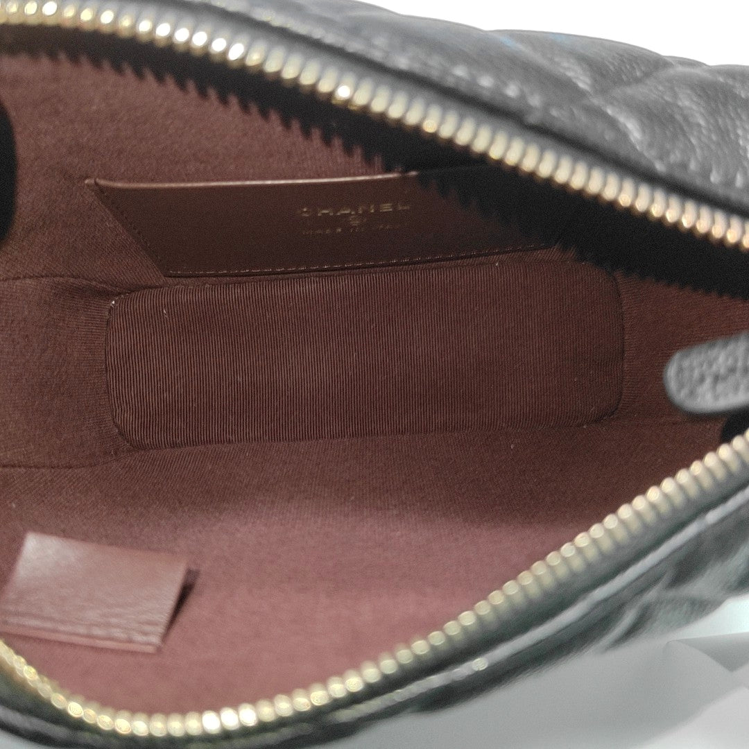 HOBO Quilted Lambskin Black