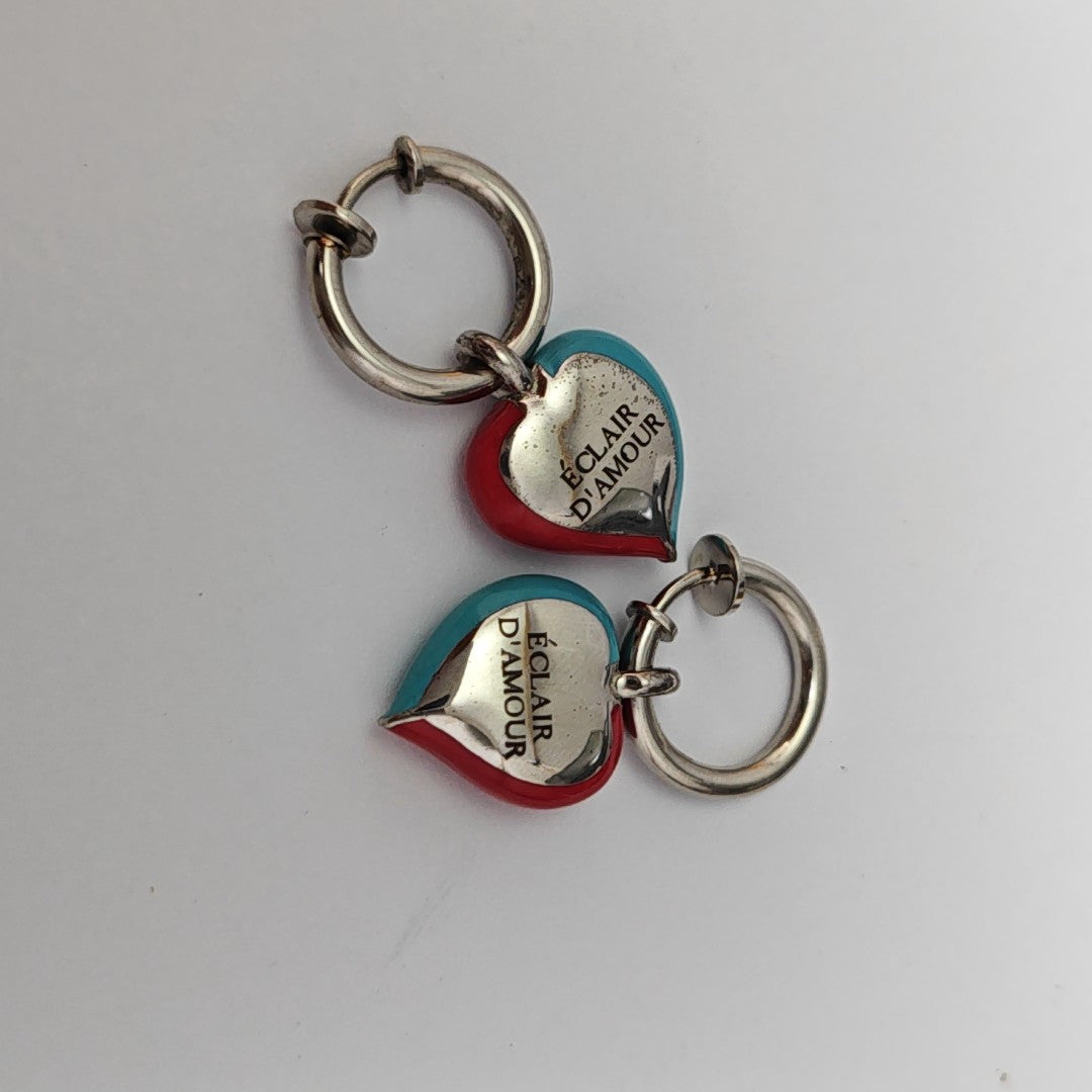 Interlocking G Brass Multicolor Stud Earrings