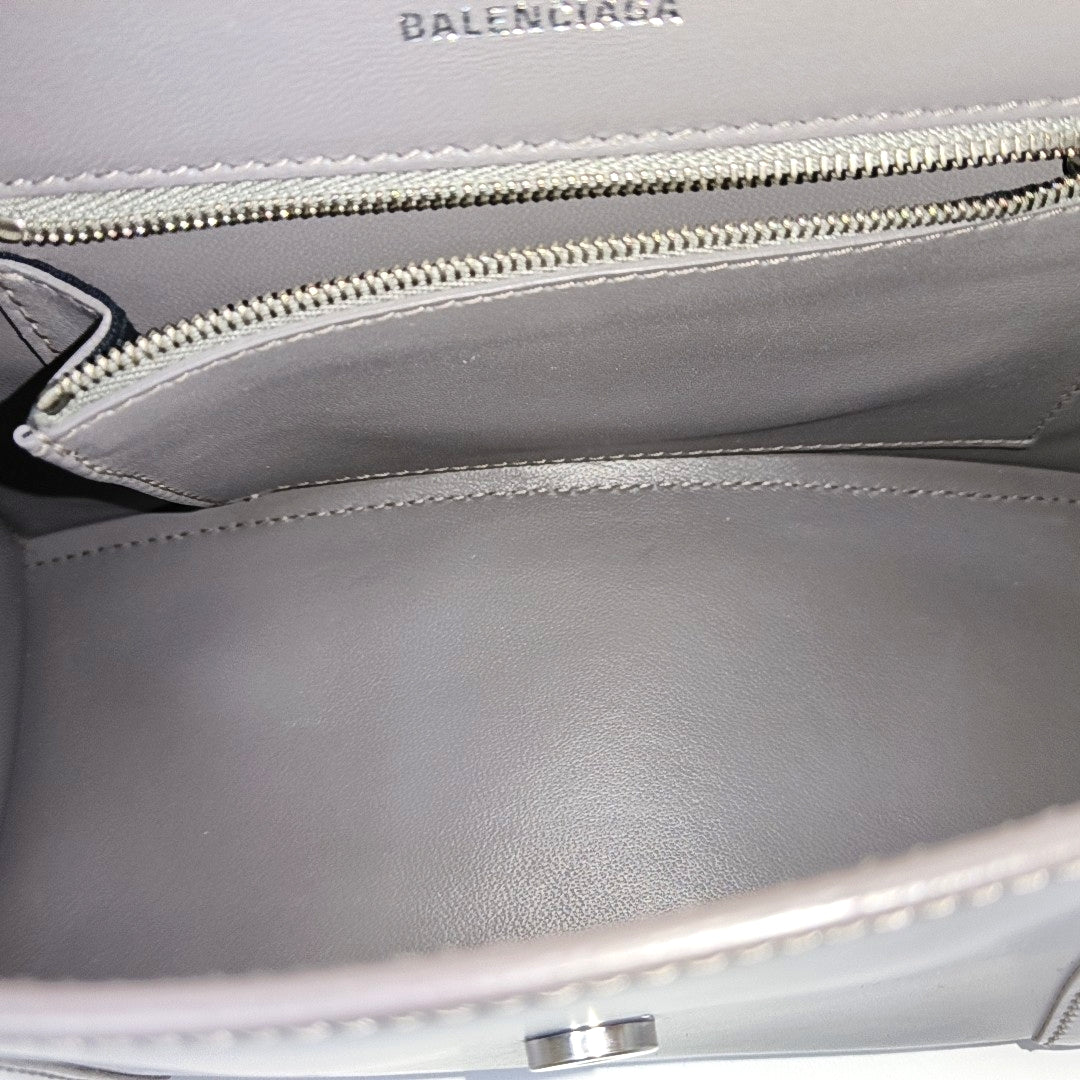 Hourglass S Calfskin Gray