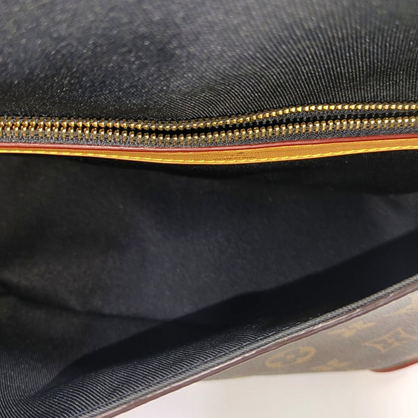 DIANE Monogram Coated Canvas Brown