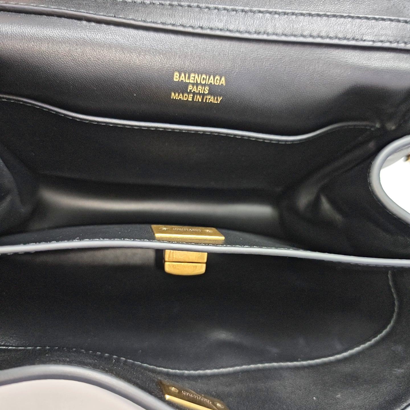 Calfskin Shoulder Bag Mini Black