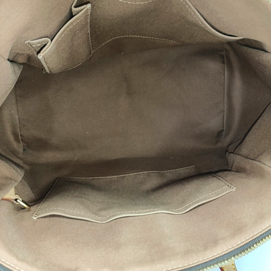 TIVOLI GM Monogram Coated Canvas Brown