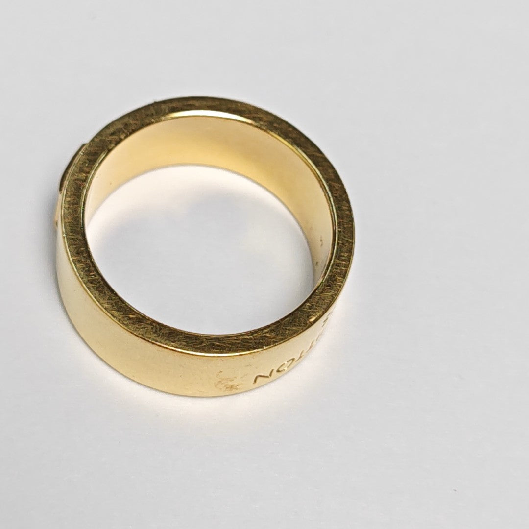 Metal Gold Ring EU 60