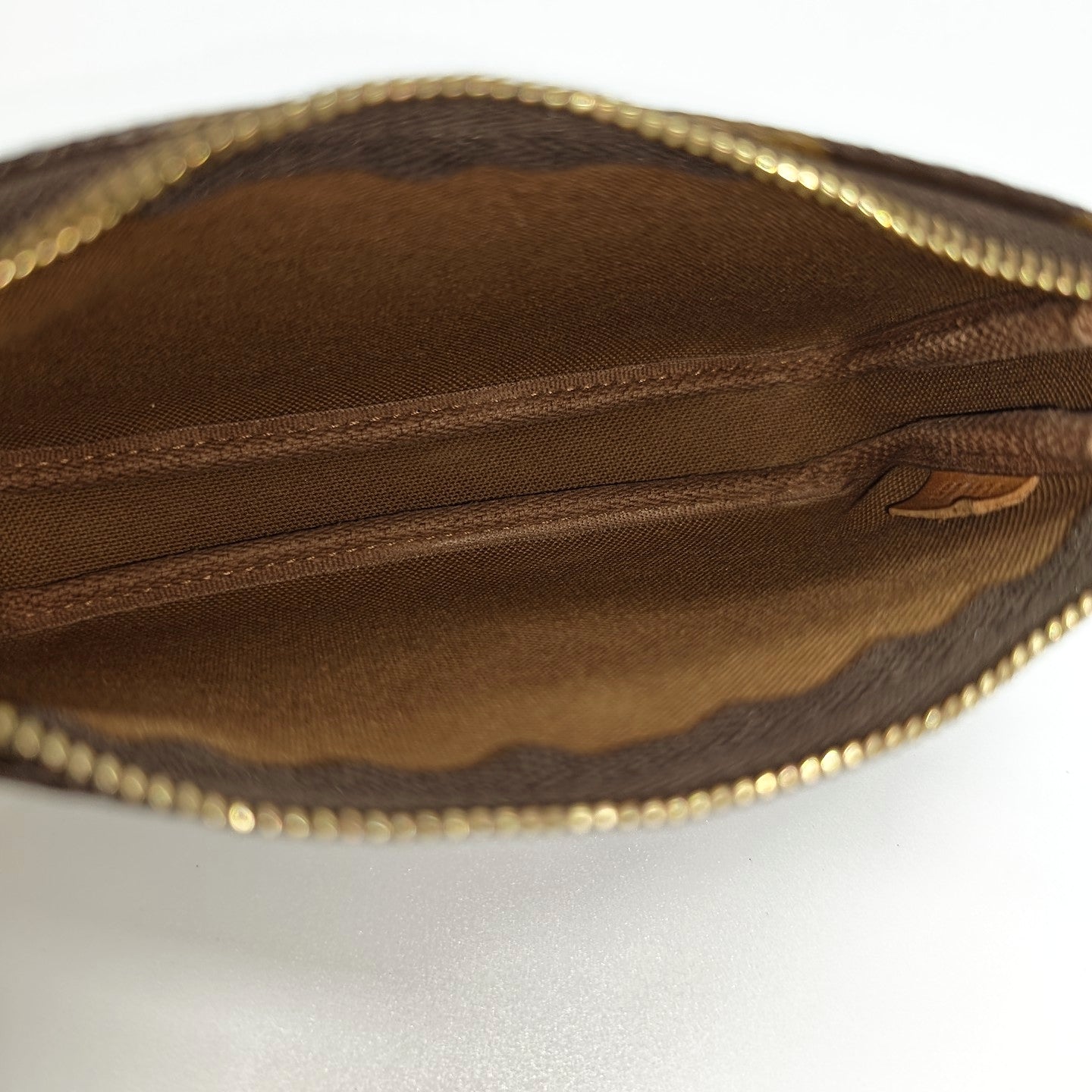 ACCESSOIRES Mini Monogram Coated Canvas Brown