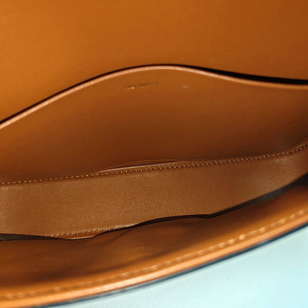 TRIOMPHE Small Coated Canvas Brown