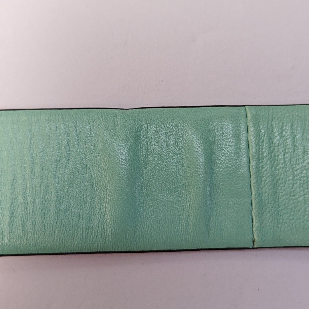 Leather Belt Green