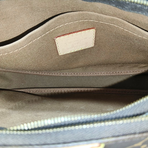 MULTI Monogram Coated Canvas Brown