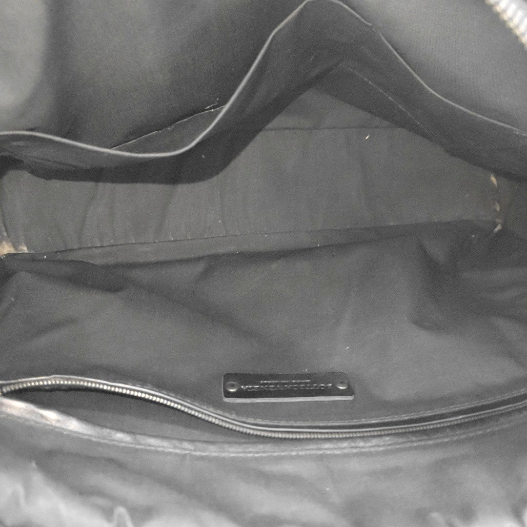 Calfskin Shoulder Bag Black