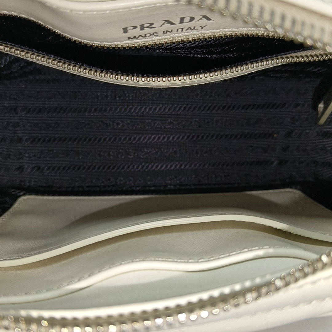 Diagramme Quilted Calfskin White