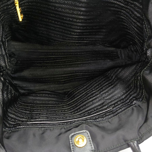 Nylon Shoulder Bag Black