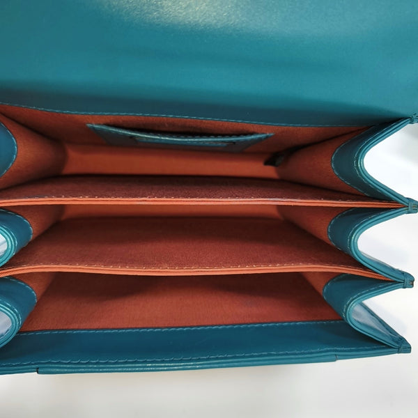 SERPENTI FOREVER Small Calfskin Blue