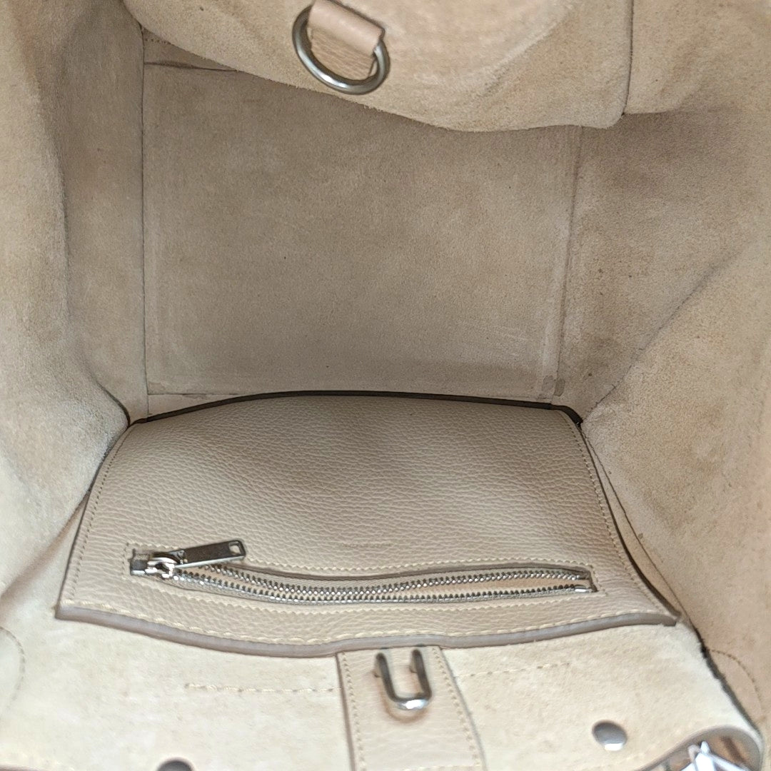 BIG BAG Small Calfskin Gray