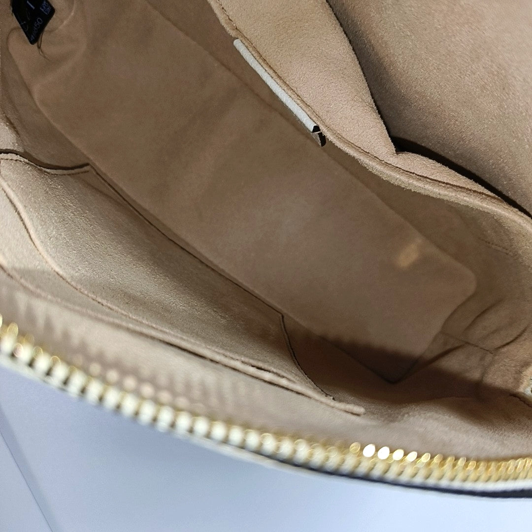 Ophidia Small Calfskin White