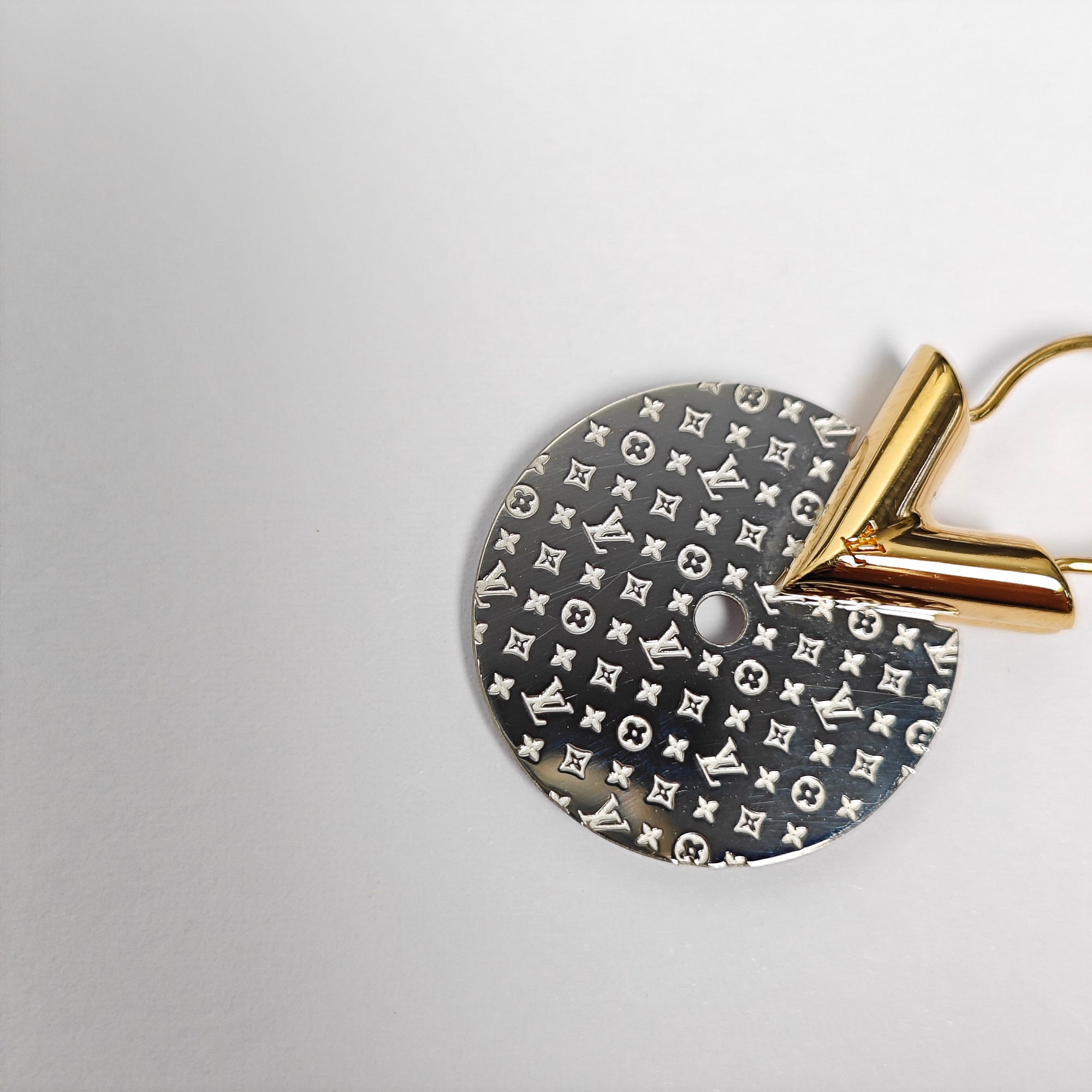 Metal Gold Stud Earrings