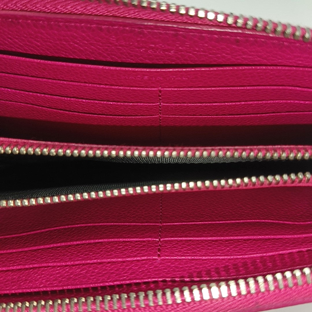 Calfskin Wallet Red