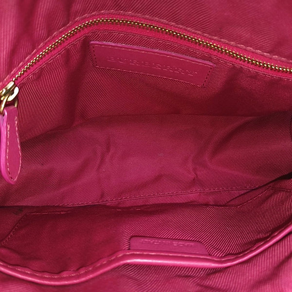 Coated Canvas Shoulder Bag Beige