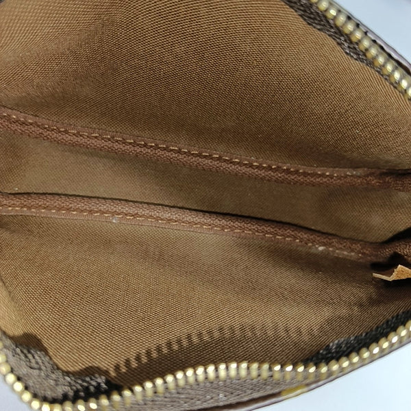 ACCESSOIRES Mini Monogram Coated Canvas Brown
