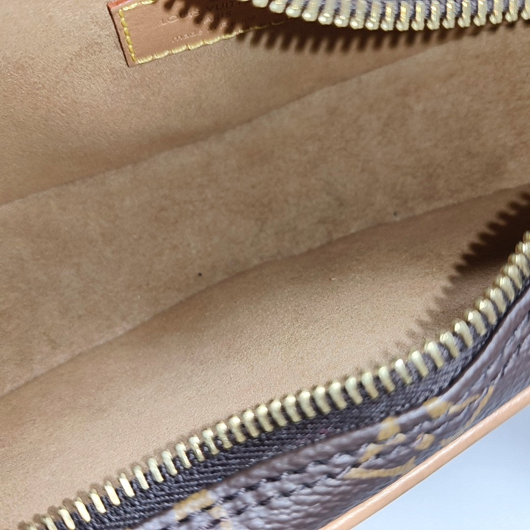 LOOP Monogram Coated Canvas Brown