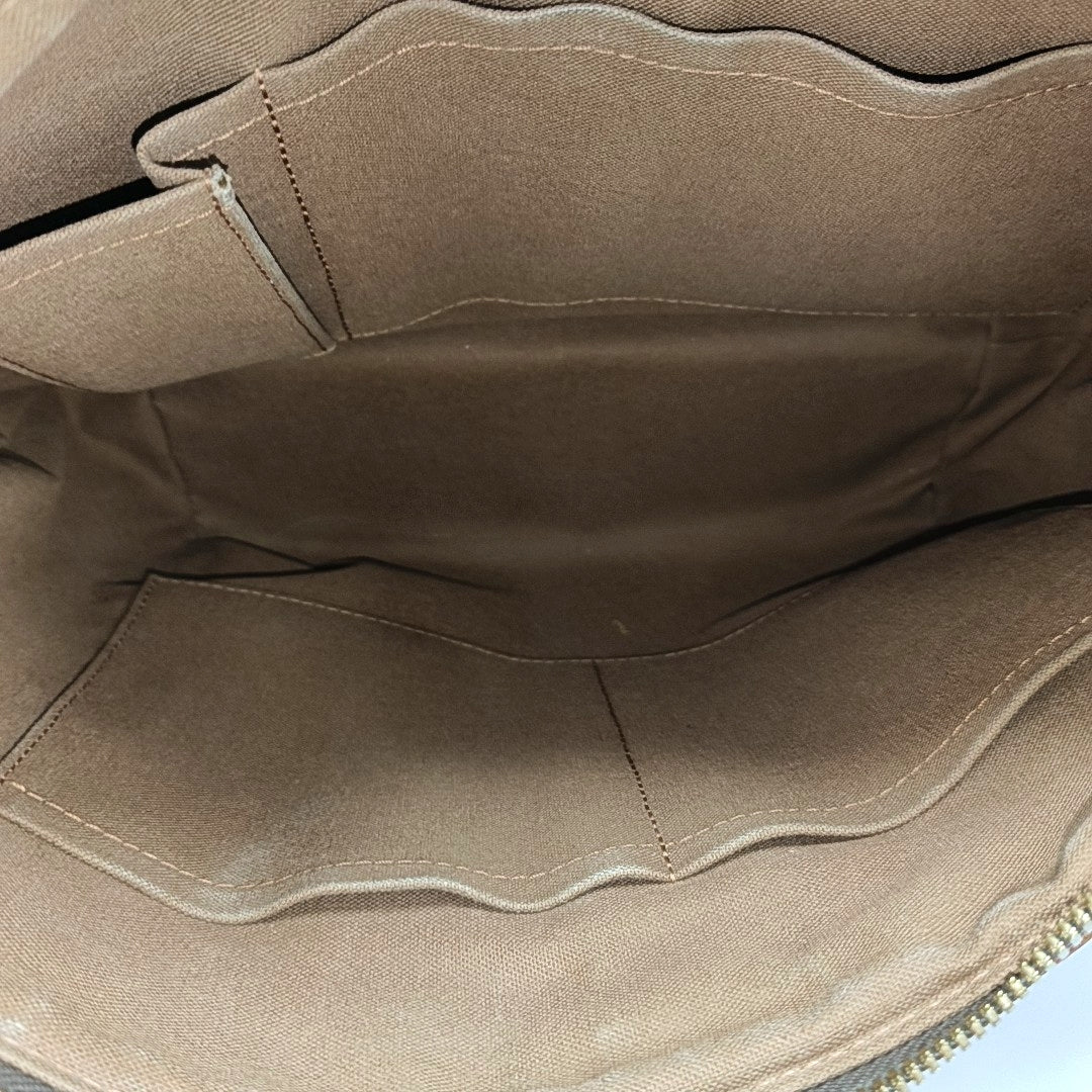 PALERMO PM Monogram Coated Canvas Brown