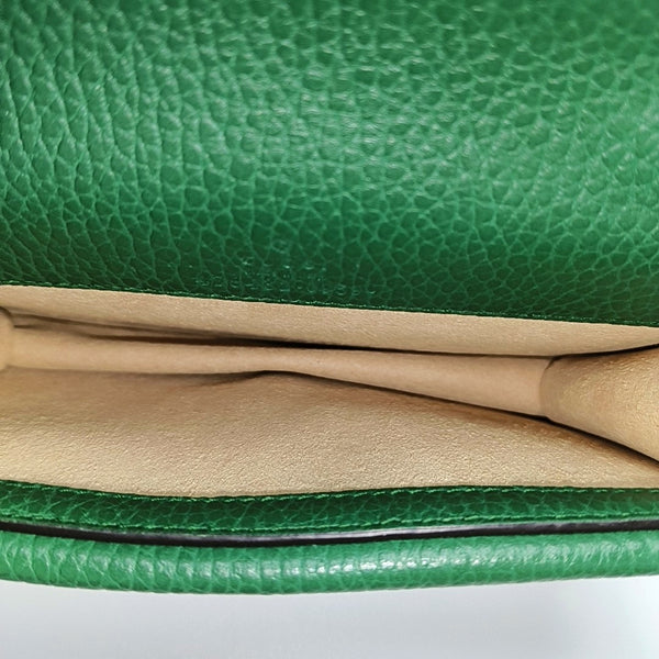 Dionysus Super Mini Calfskin Green