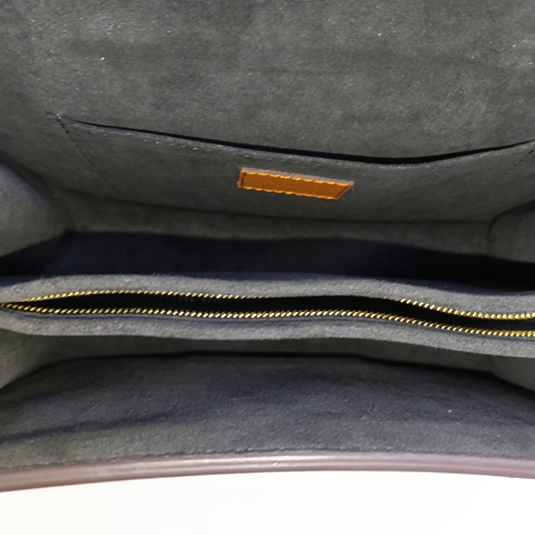 DAUPHINE MM Monogram Coated Canvas Brown