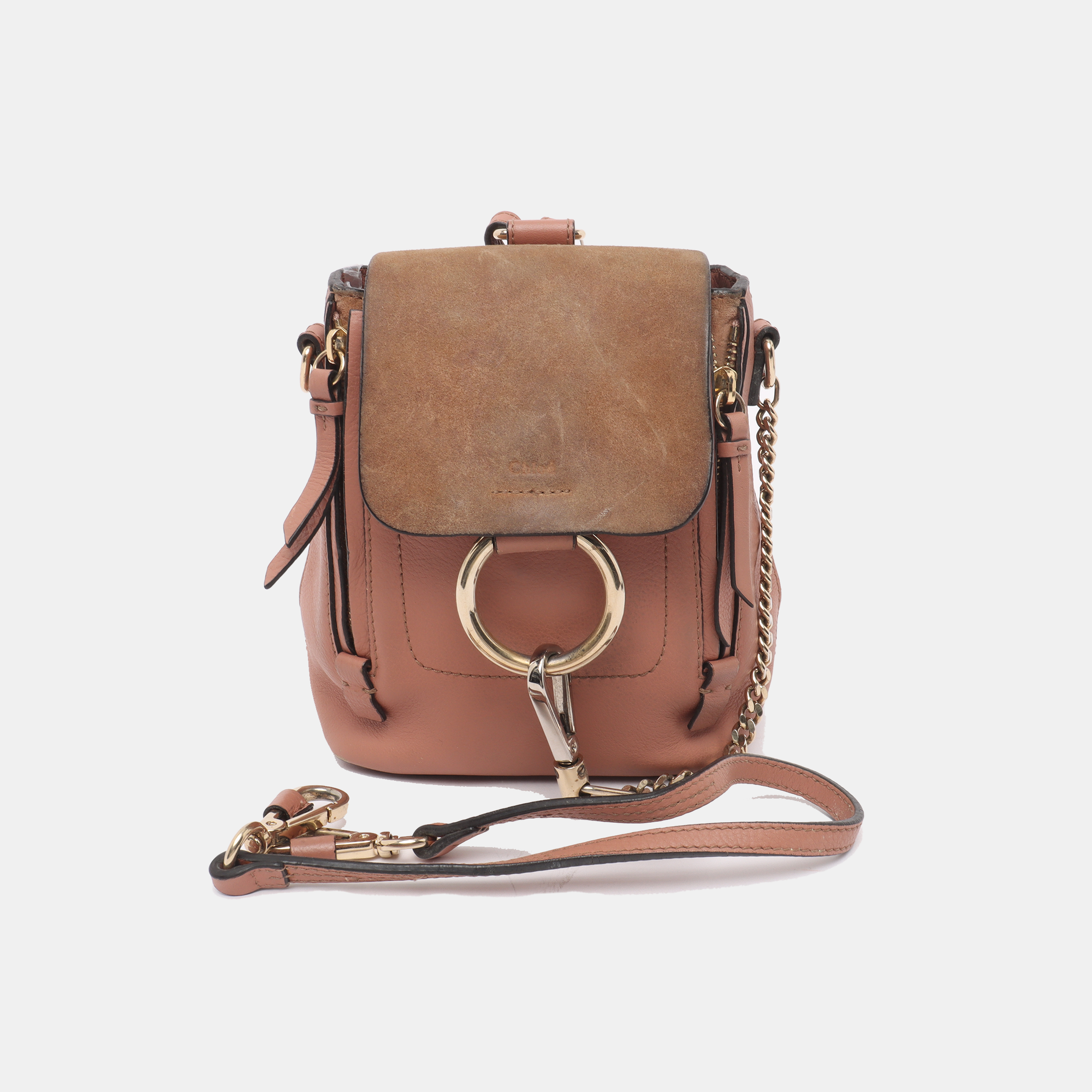 Faye Mini Calfskin Pink
