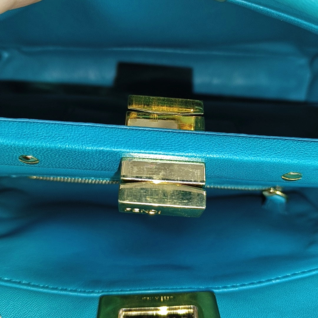 Peekaboo Mini Calfskin Green