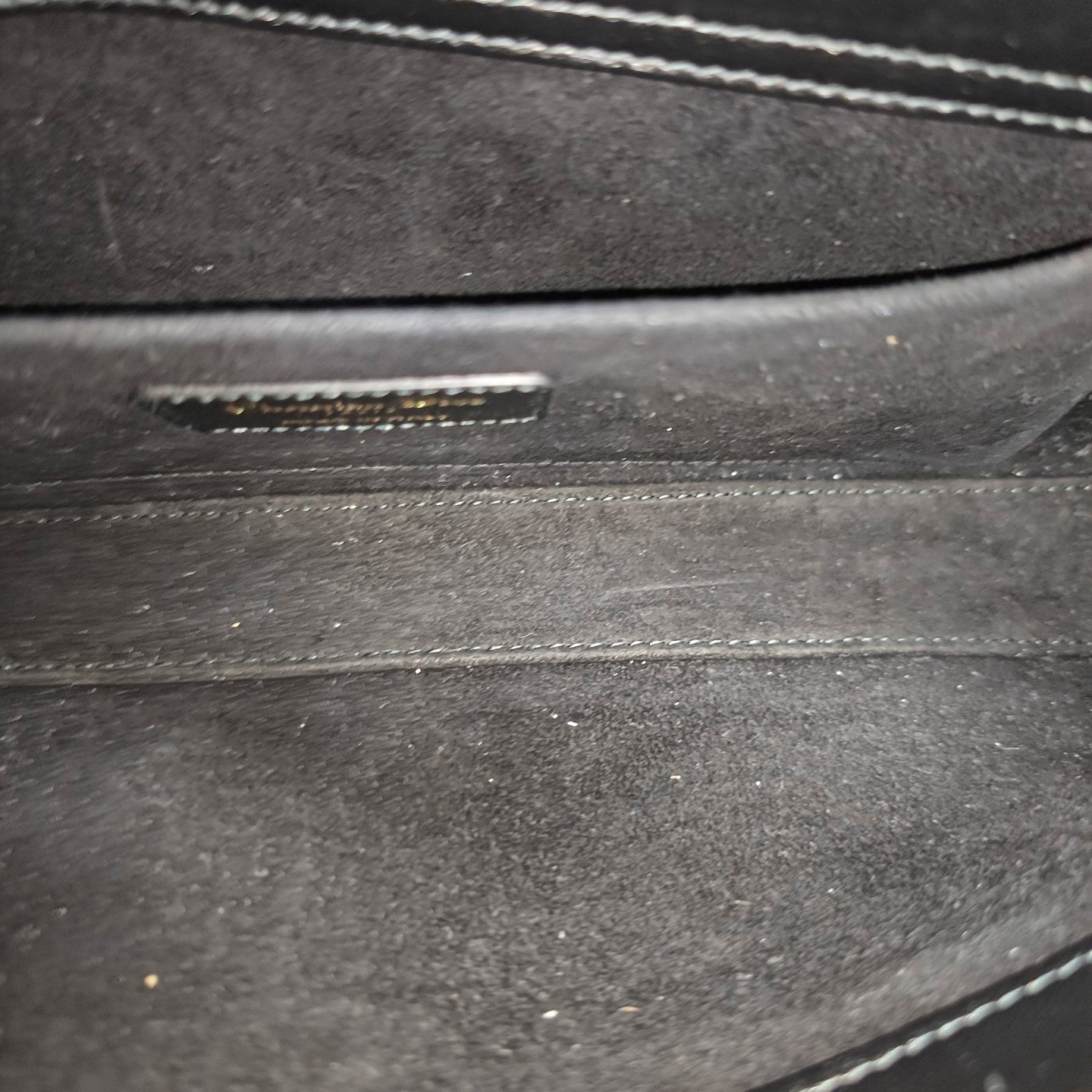 Lady D-Joy Medium Calfskin Black