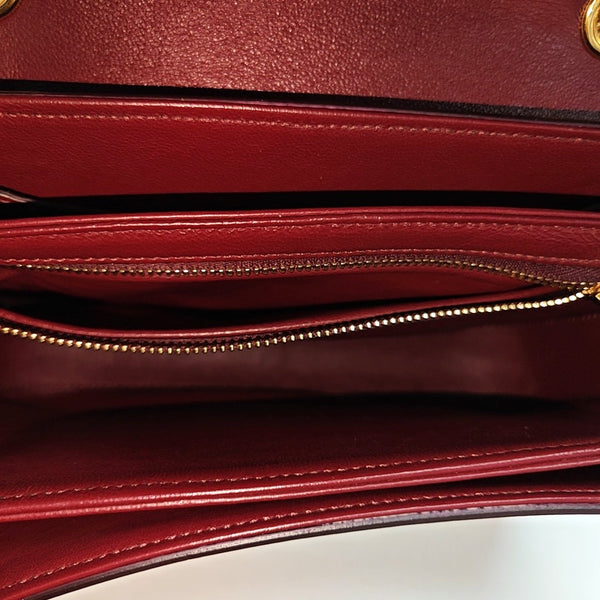 C Medium Calfskin Red