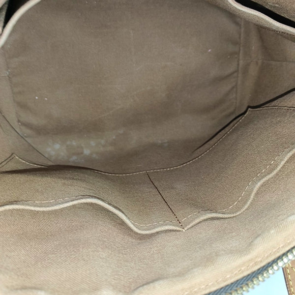 PALERMO PM Monogram Coated Canvas Brown
