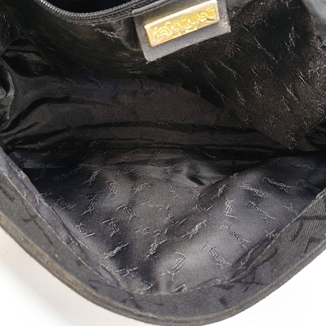 Canvas Shoulder Bag Black