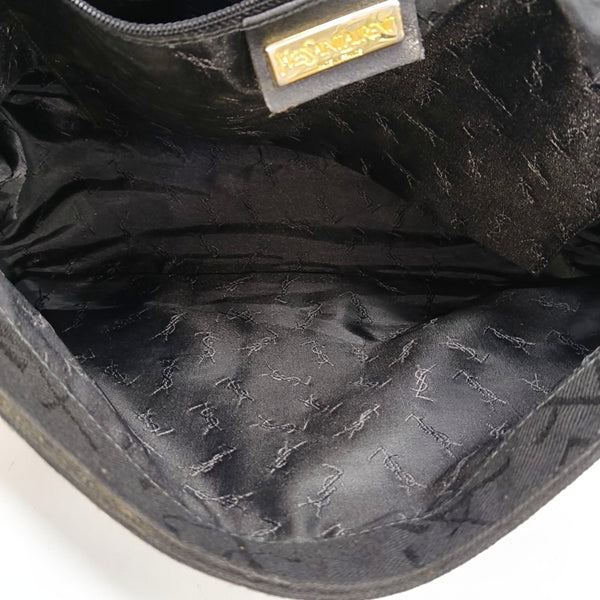 Canvas Shoulder Bag Black