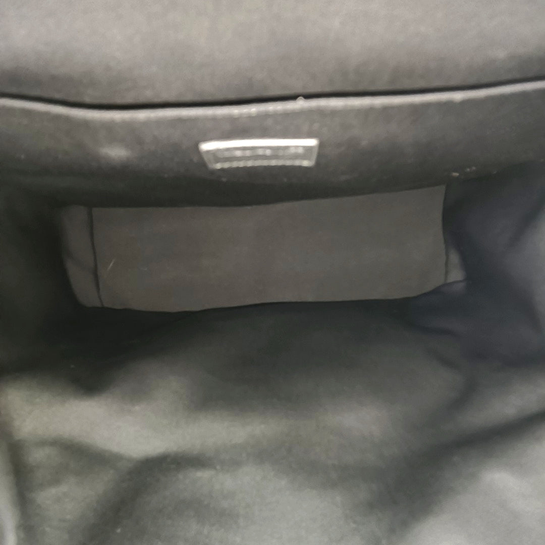 Calfskin Backpack Black
