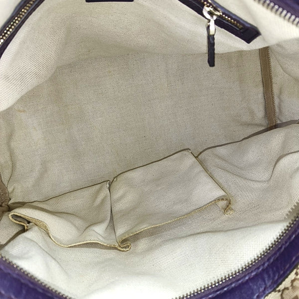 Boston Monogram Canvas Beige