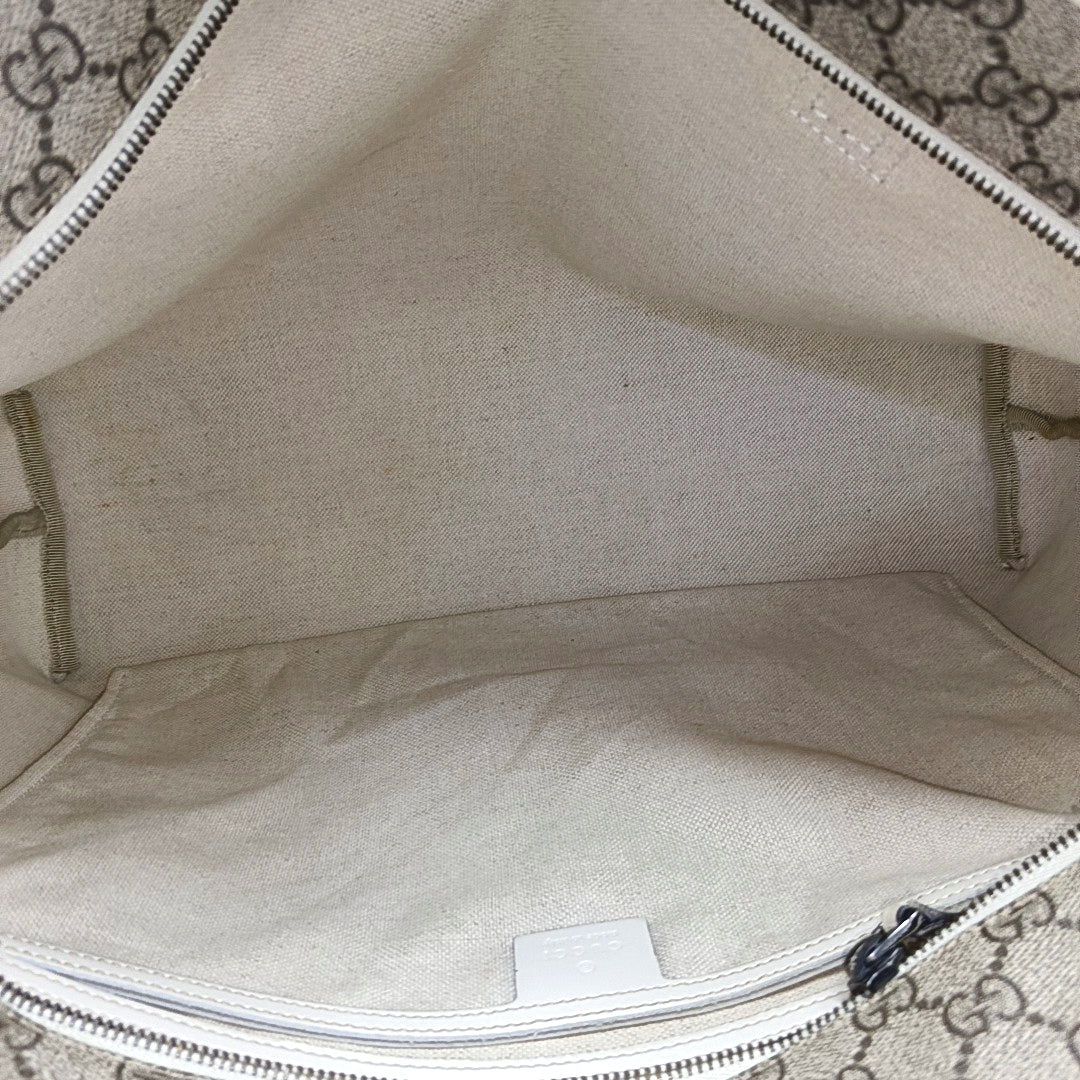 GG Imprime Monogram Coated Canvas Beige