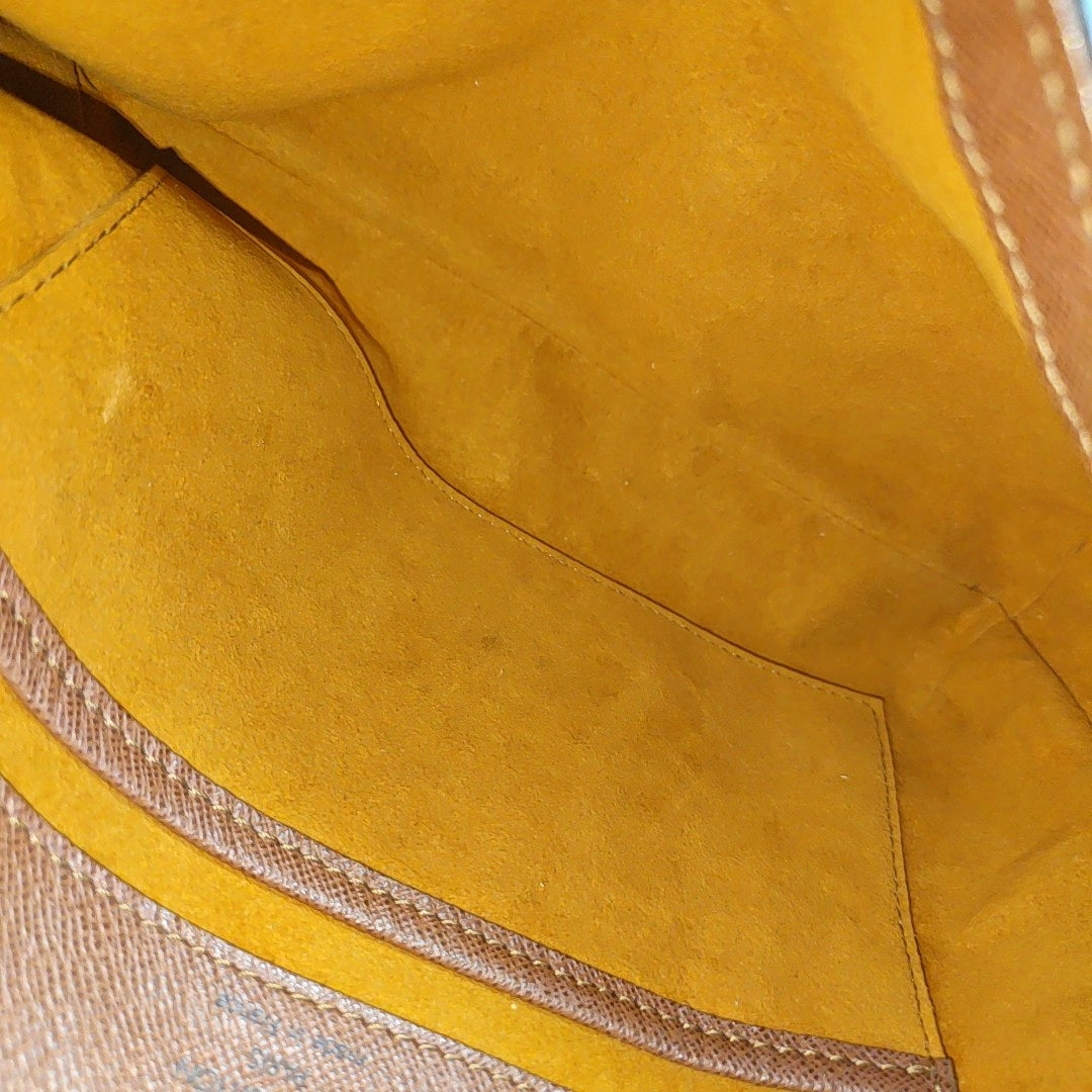 MUSETTE TANGO Monogram Coated Canvas Brown