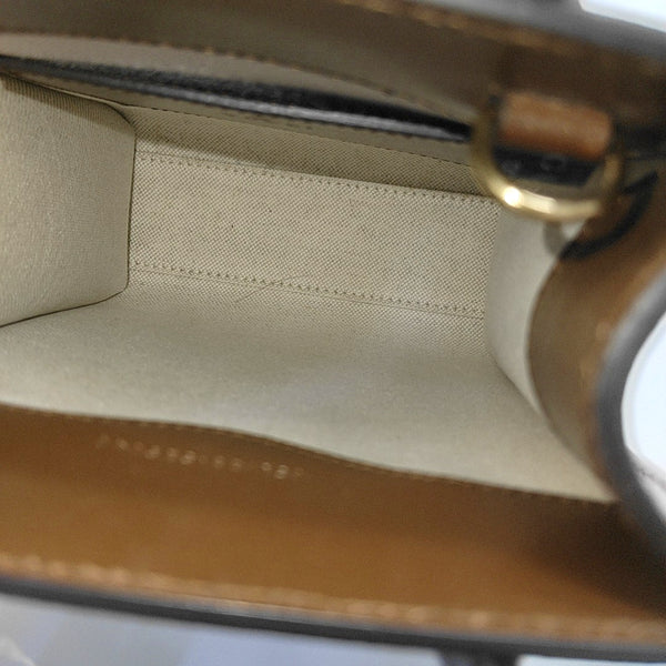 Retro Mini Monogram Coated Canvas Beige