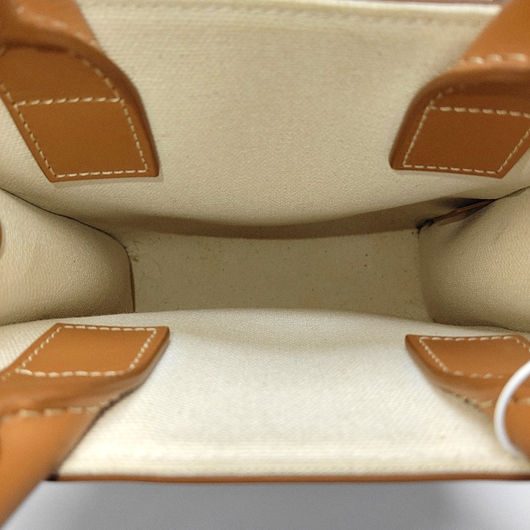 CABAS CELINE Mini Canvas White