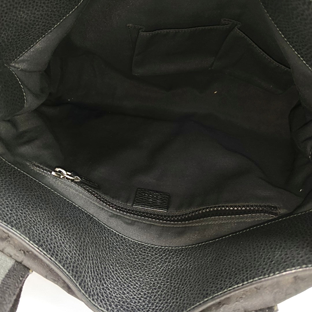 Monogram Canvas Black