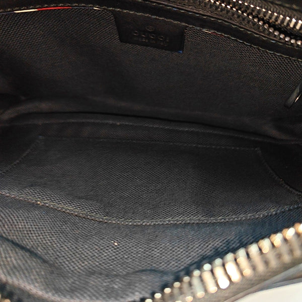 Courrier Monogram Coated Canvas Black