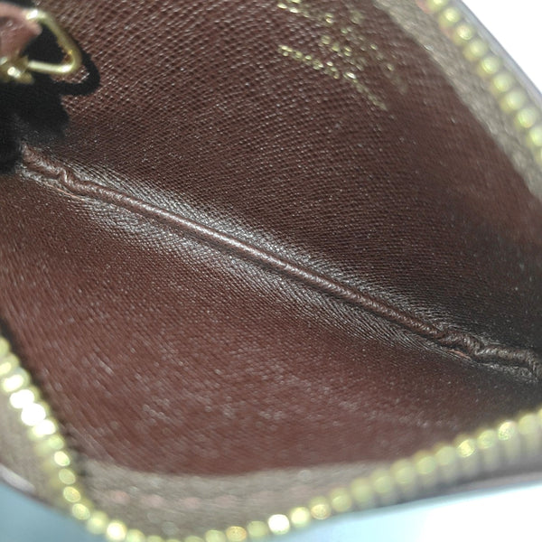 Monogram Canvas Coin Purse Red