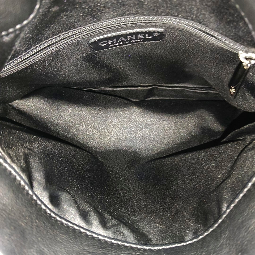 Quilted Lambskin Black